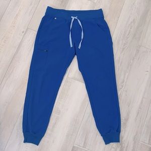 Figs Zamora Royal Blue Joggers, Medium - Like New